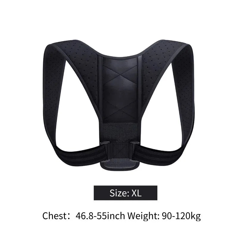Back Posture Support Belt, Breathable and Adjustable