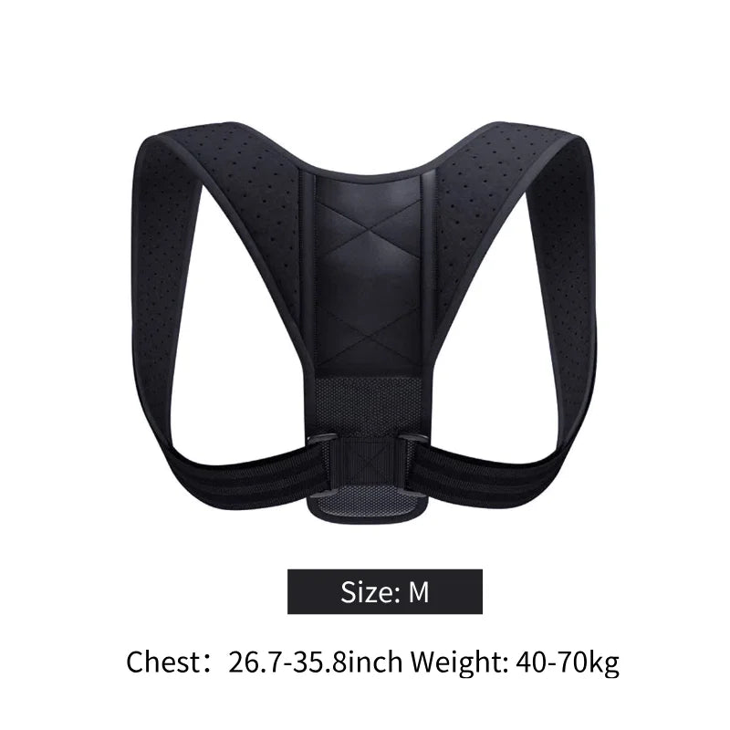 Back Posture Support Belt, Breathable and Adjustable