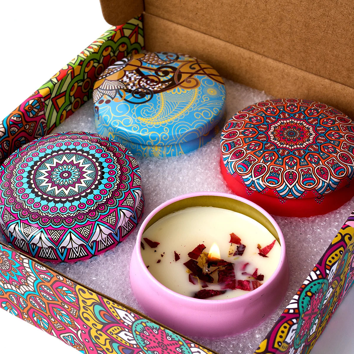 Scented Candle Gift Set (4 Candles)