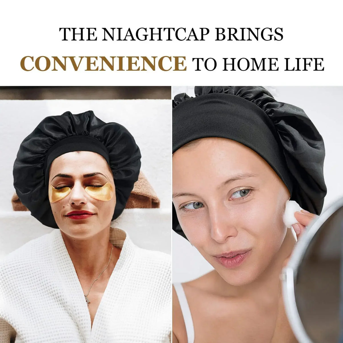 Satin Sleep Bonnet (Unisex)