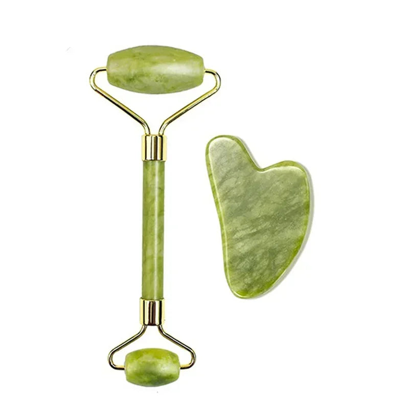 Gua Sha & Facial Roller Set