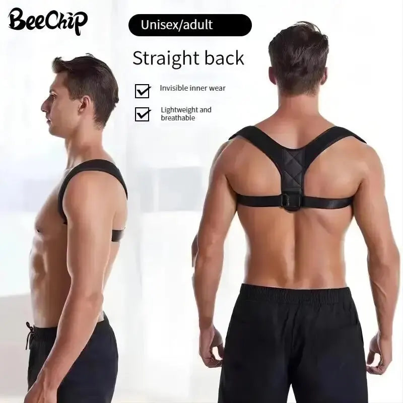 Back Posture Support Belt, Breathable and Adjustable